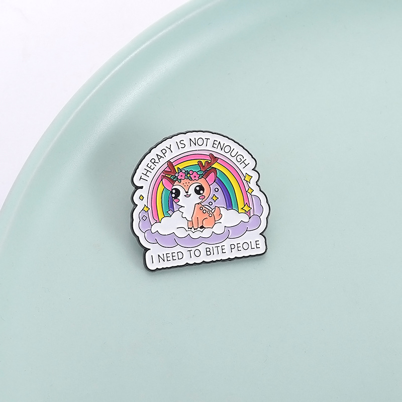 Funny Animal Badge Cartoon Fro – Embroidery Unicorn recenzja i cena