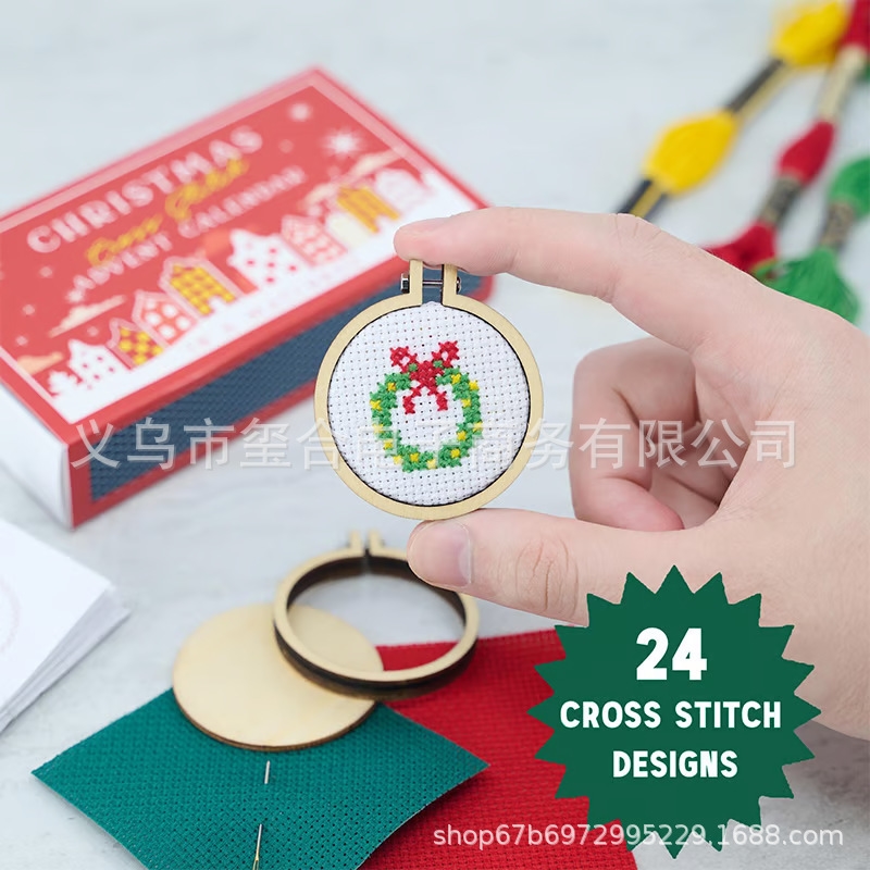 DIY Christmas Cross Stitch Adv – Embroidery Xmas Kits recenzja i cena