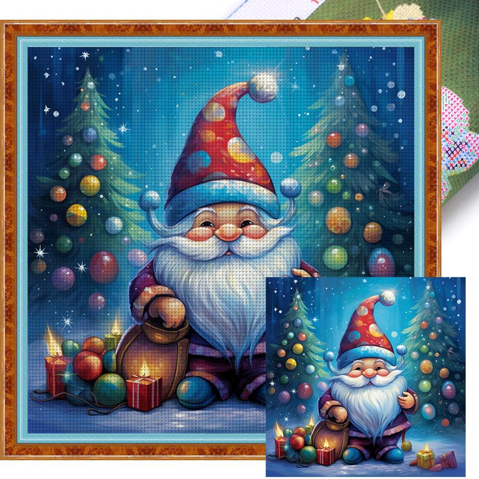 Xmas Goblin Stamped Cross Stit – Embroidery Xmas Kits recenzja i cena