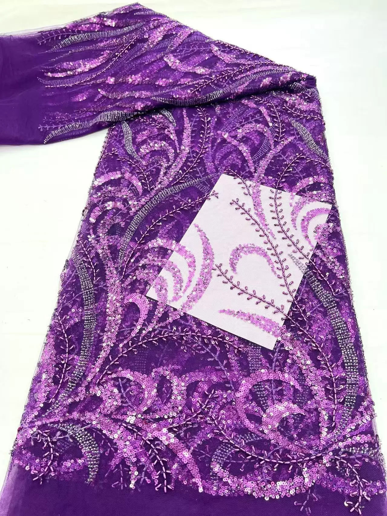 5yard soft lace fabric Pearl t – Embroidery Wedding recenzja i cena