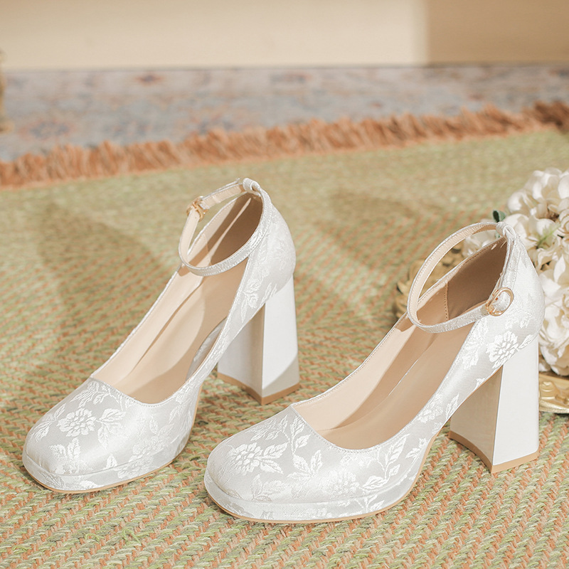 Women's White Embroidery Ankle – Embroidery Wedding recenzja i cena