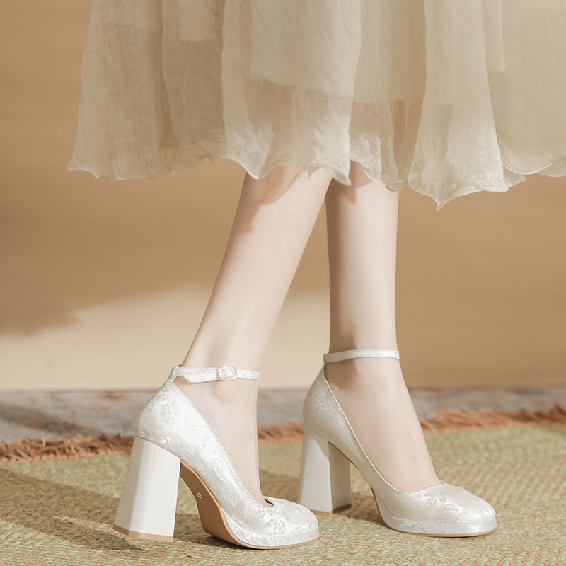 Women's White Embroidery Ankle – Embroidery Wedding recenzja i cena